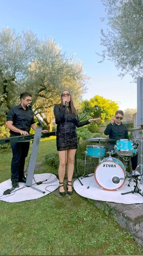 Musica dal vivo durante un evento